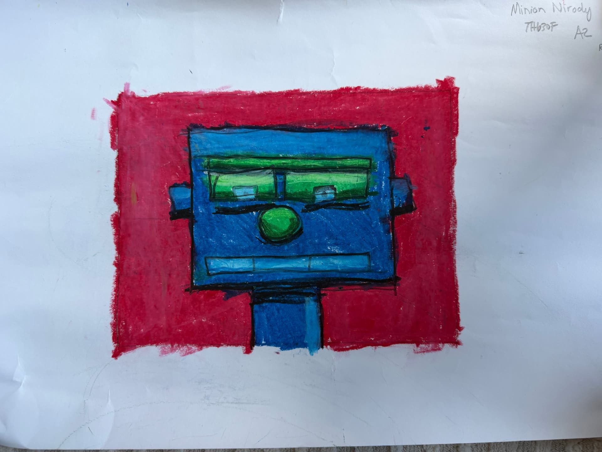 Red & Blue Robot